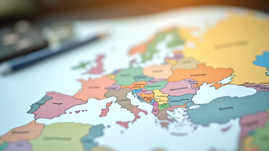 Carte de l'Europe montrant les différences régionales de dépenses et modes de consommation