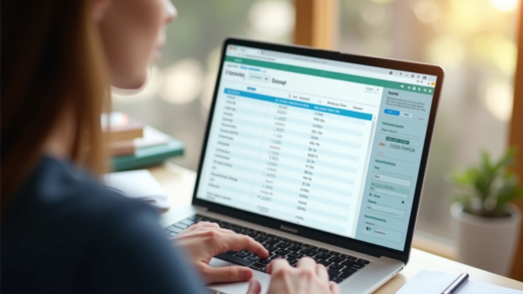 Applications de gestion financière sur écran, interface moderne et intuitive