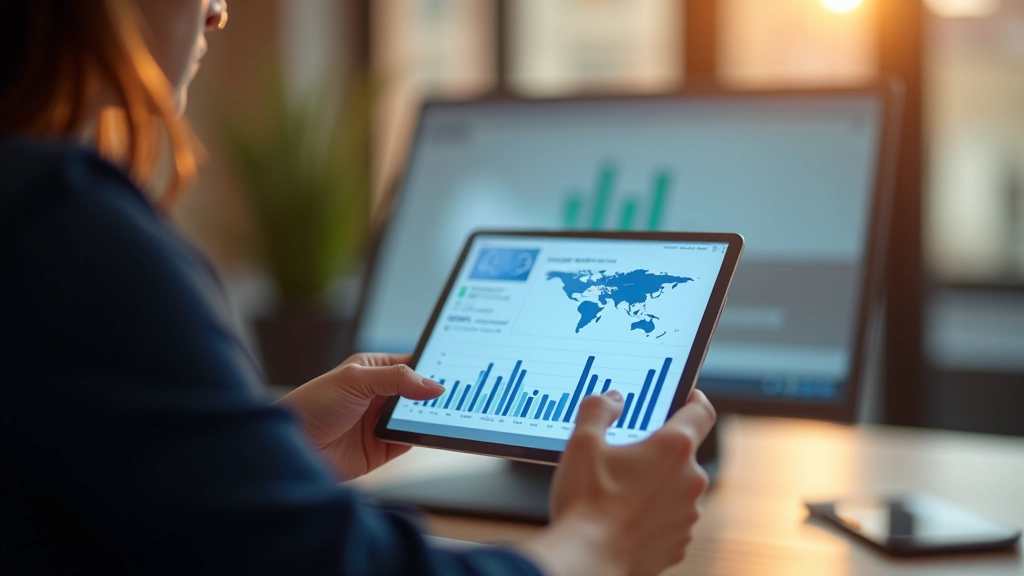 Tableau de bord financier moderne